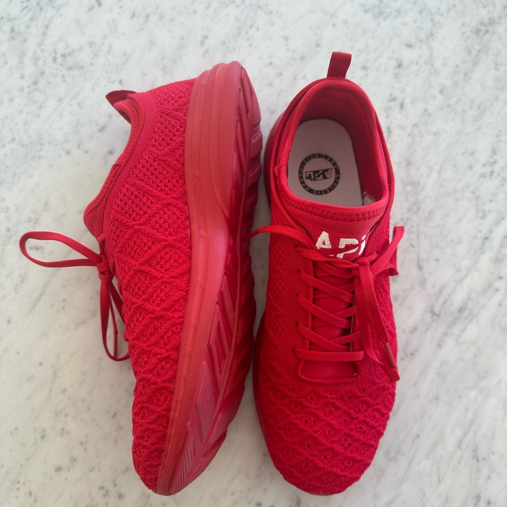 APL Bold Red Sneakers men’s - Picture 2 of 5